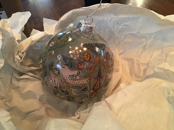 5 William Morris Ball Ornament
