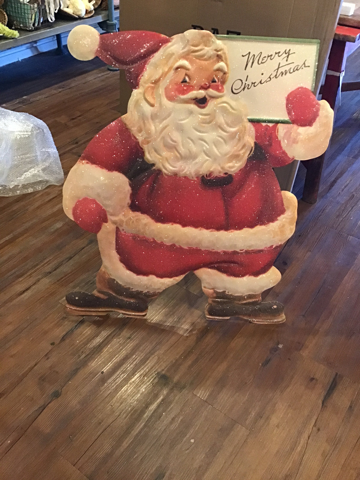 49" Santa Yard Stake