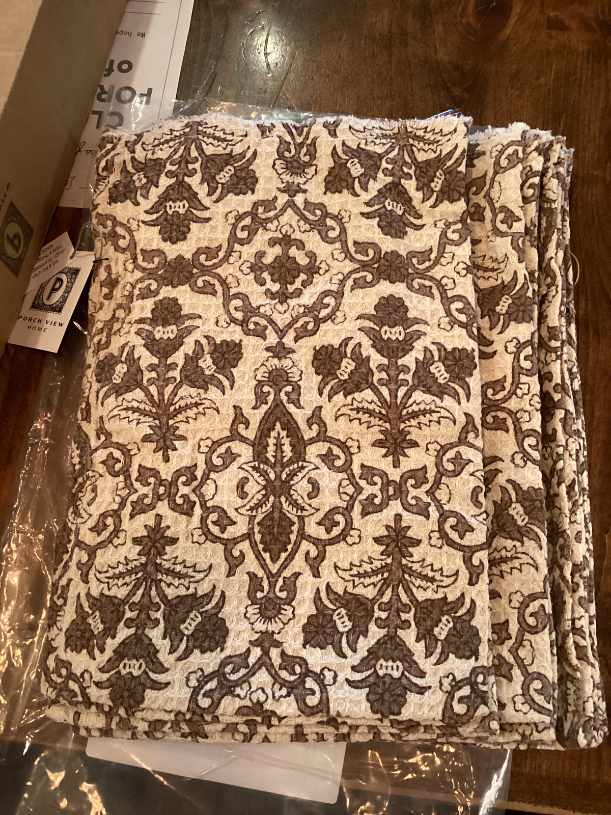 Millet Botanical Print Dish Towel
