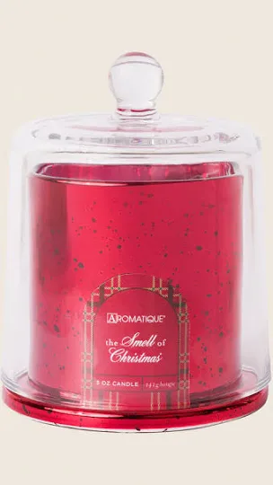 The Smell of Christmas 5 0z Candle w/ Cloche Aromatique