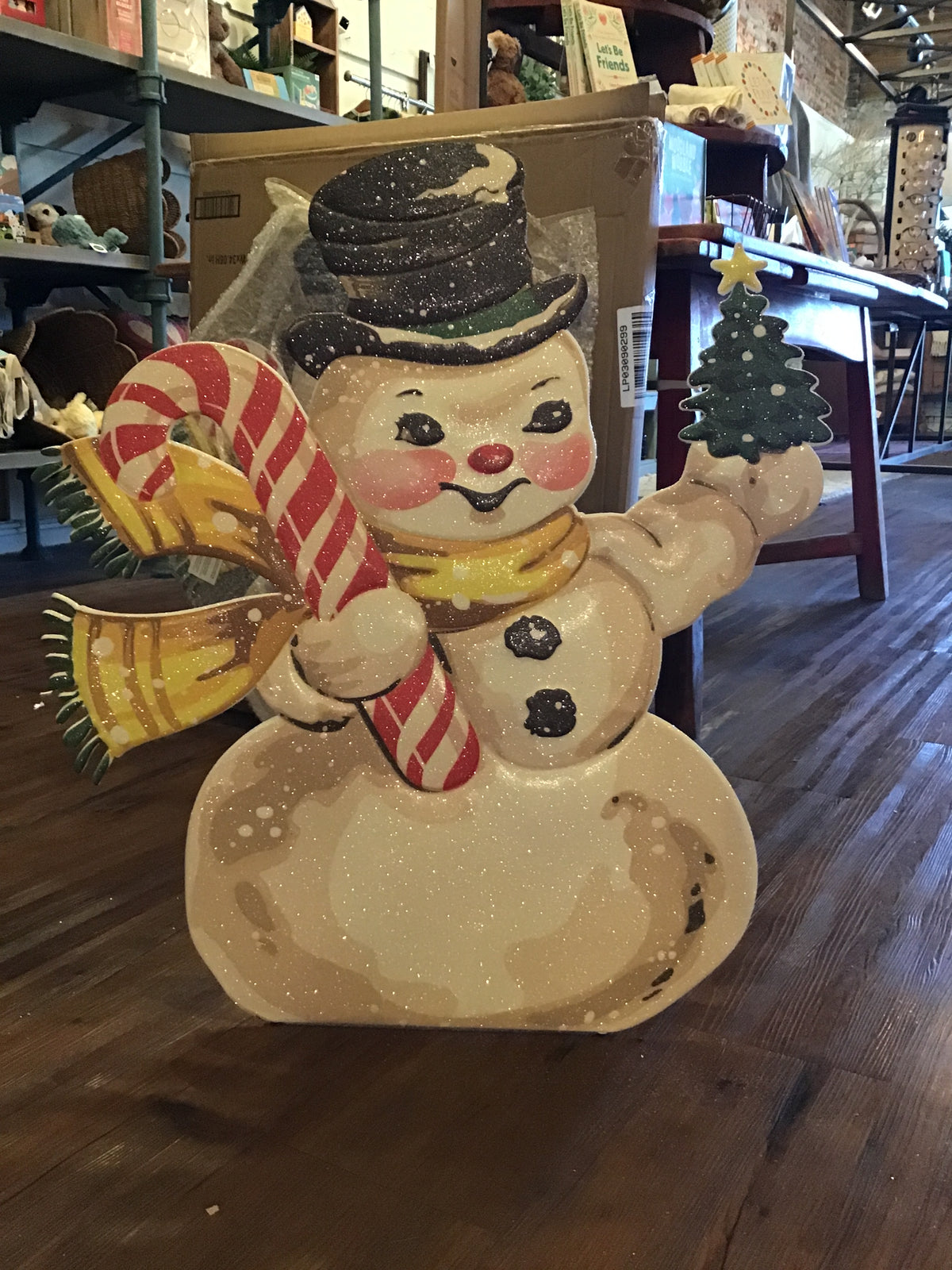 47" Snowman Yard Stake