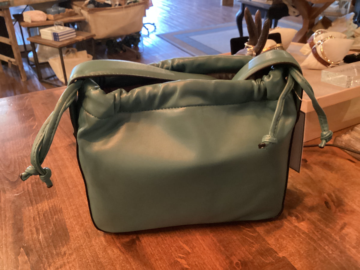 Yang Teal Bucket Bag