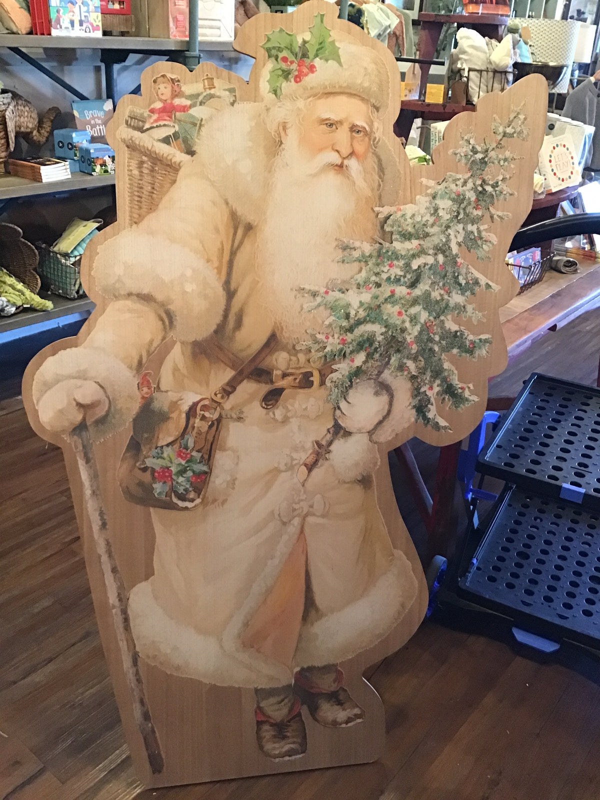5' Santa Porch Sign