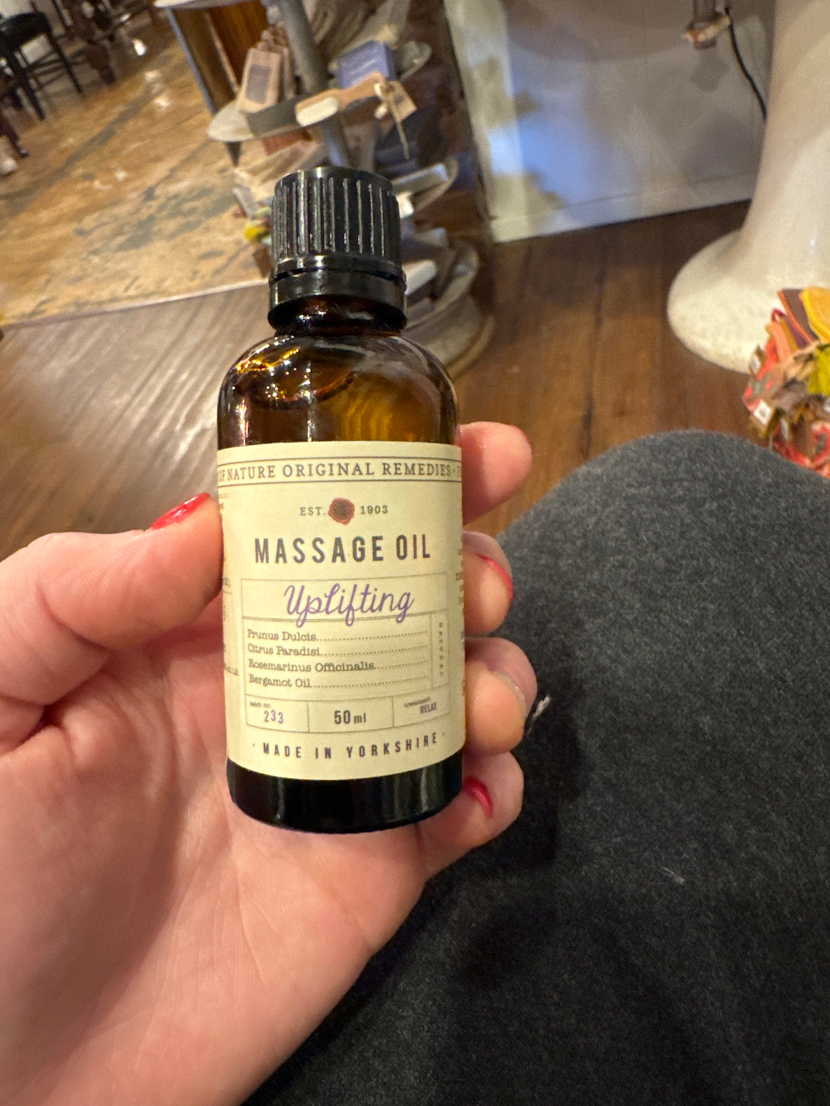 massage oils