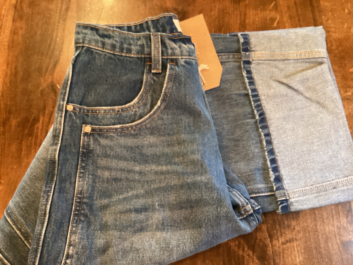 Drift Blue Wide Leg Jeans