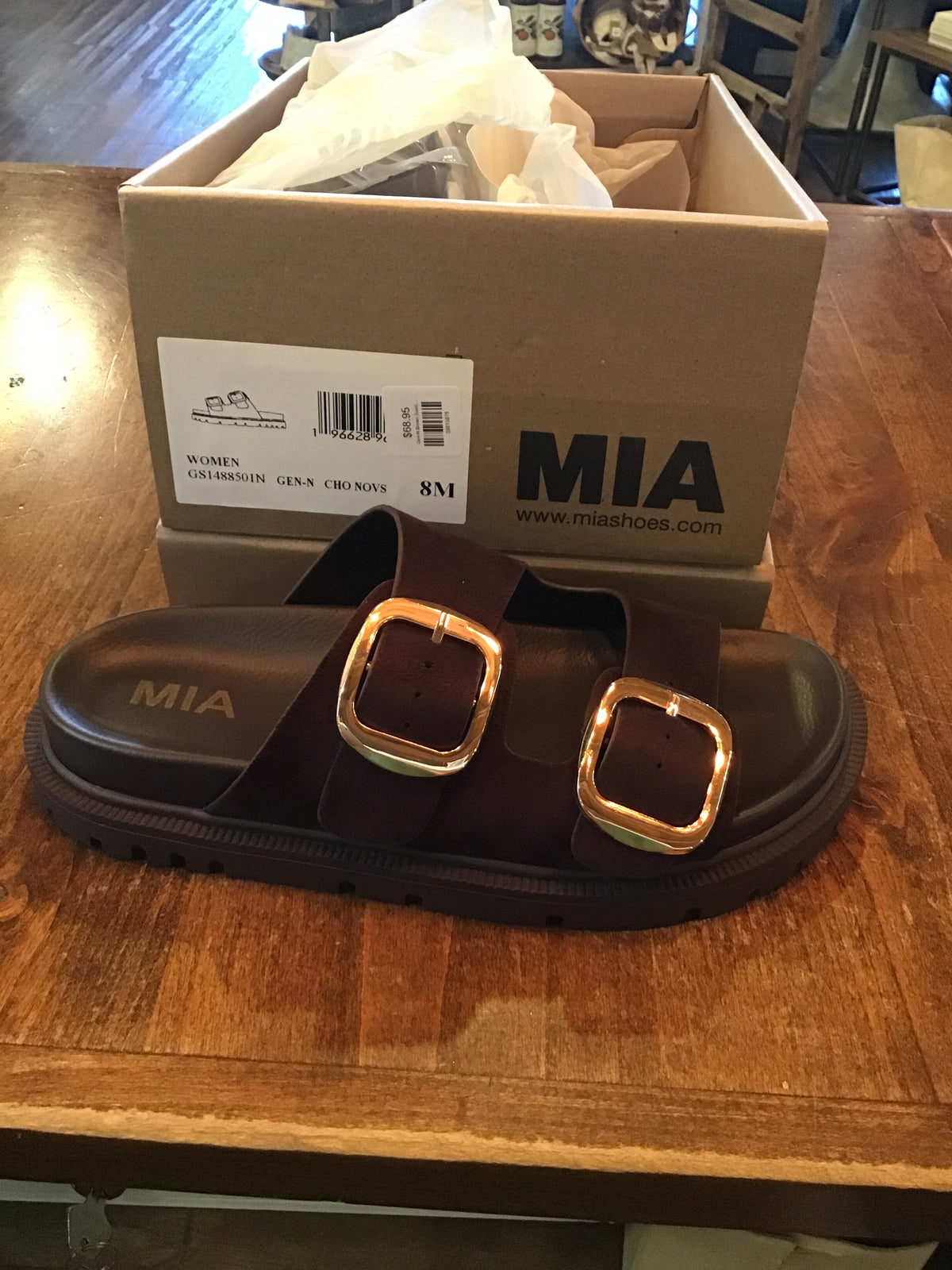 Gen-N Brown Suede Shoe