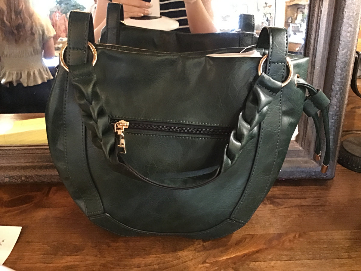 Rowan Hunter Green Handbag