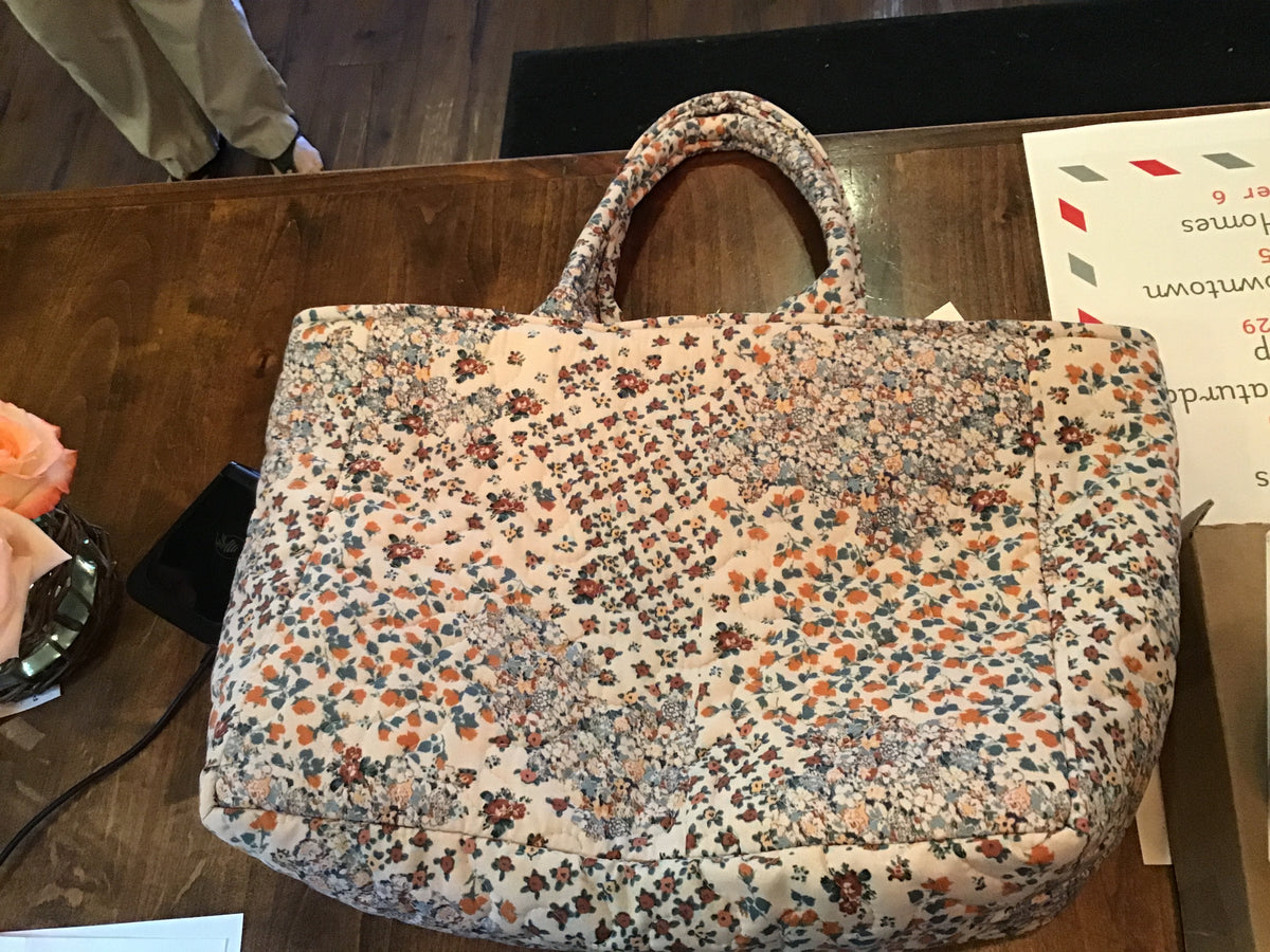 Winchester Orange Quilted Hand Bag