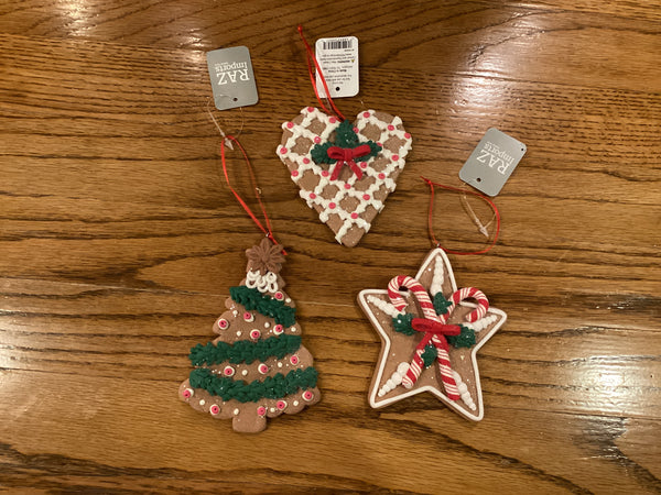 5" Holiday Gingerbread Ornament