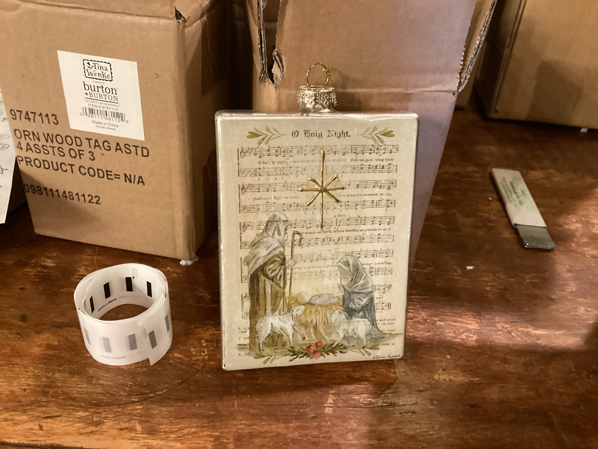 Joyful Melody Holy Family Ornament
