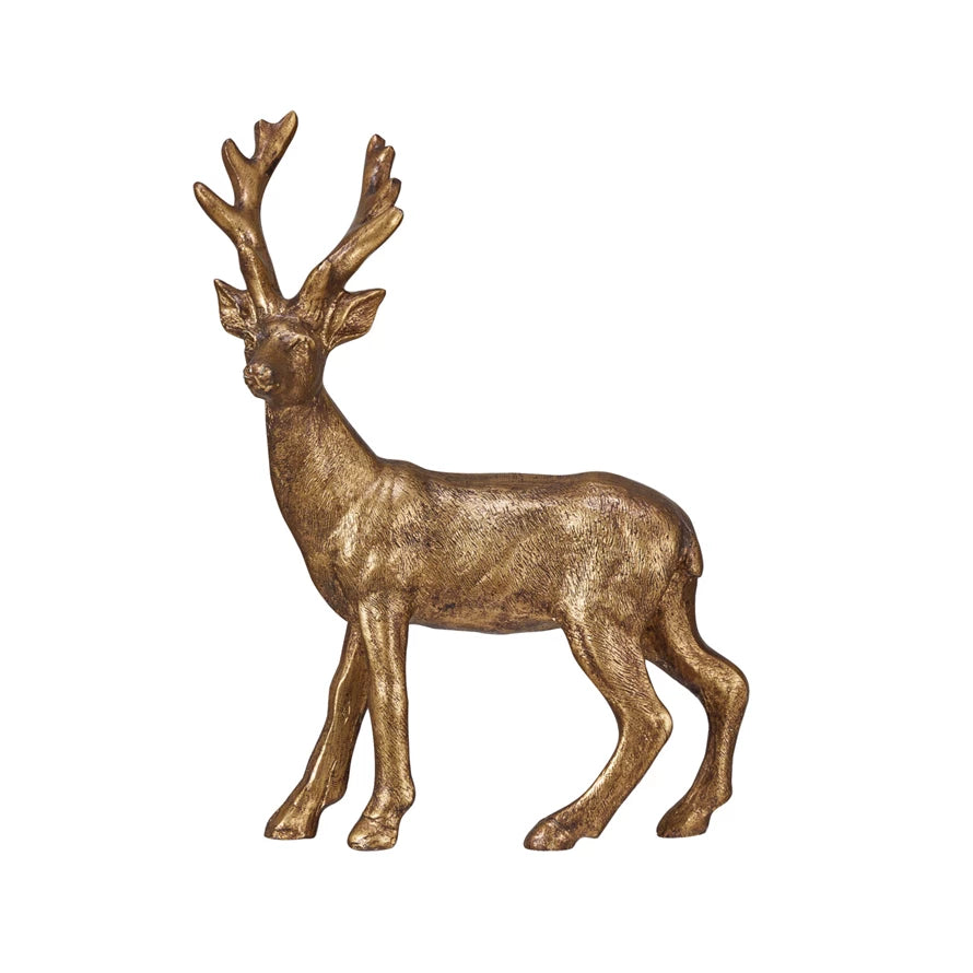 Gold Resin Deer, 2 Styles