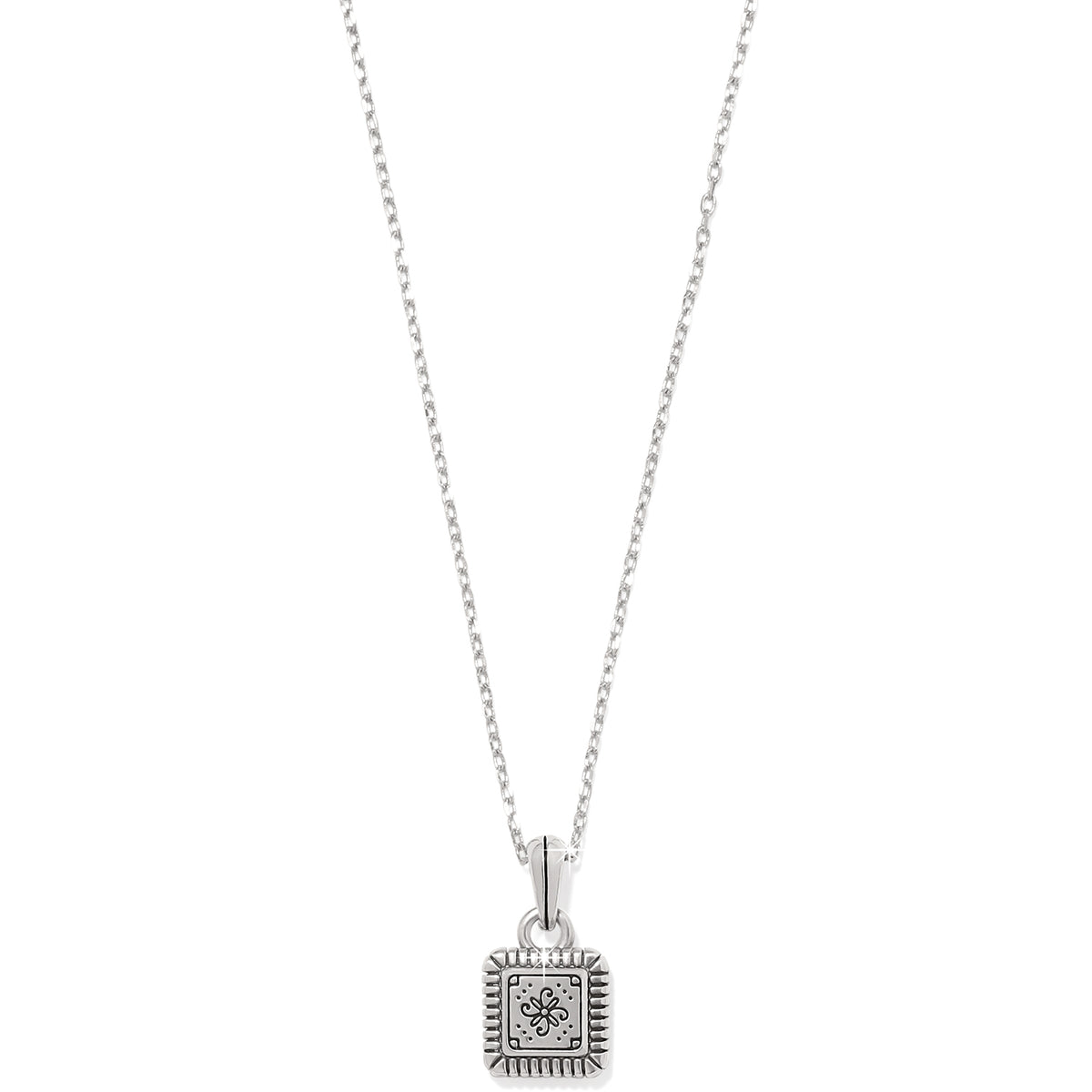 Mosaic Two Tone Mini Tile Necklace
