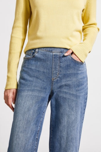 Audrey Pull On Wide Jeans