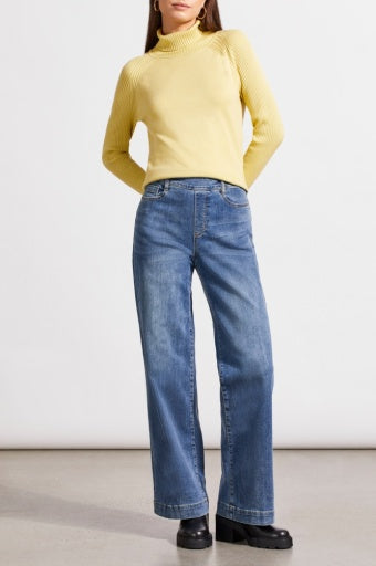 Audrey Pull On Wide Jeans