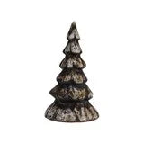 Brown Stoneware Tree, 4-1/4" x 7-1/2", Reactive Glaze