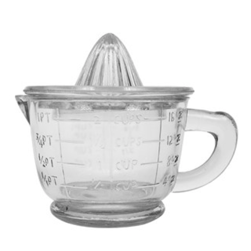 Pressed Glass Juicer