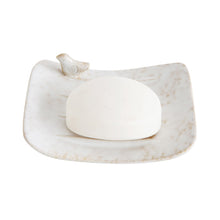 Load image into Gallery viewer, Stoneware Soap Dish with Bird
